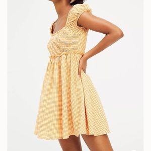 NWOT Free People Daphne Novelty Mini Dress